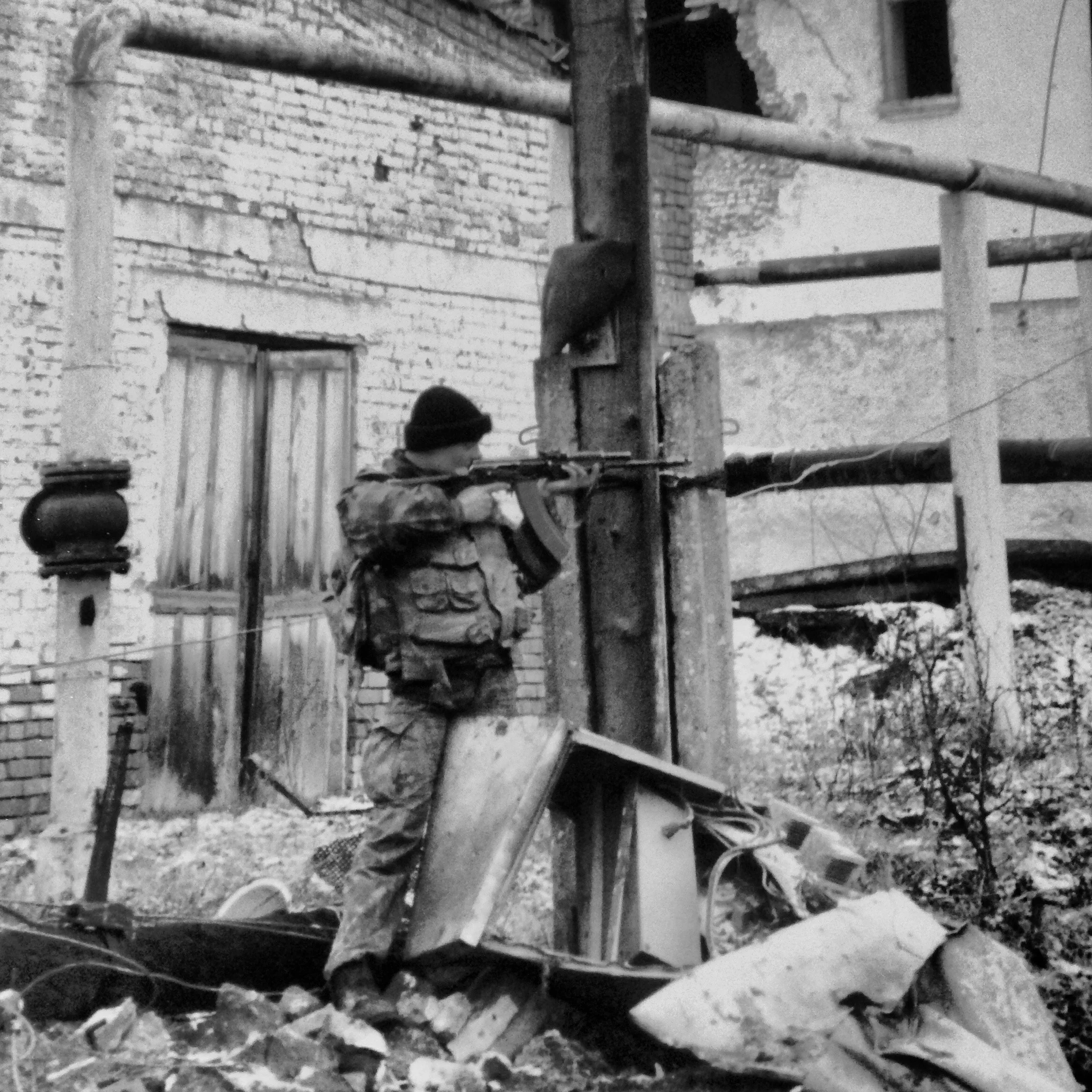 Grozny, Chechnya, January 2000.