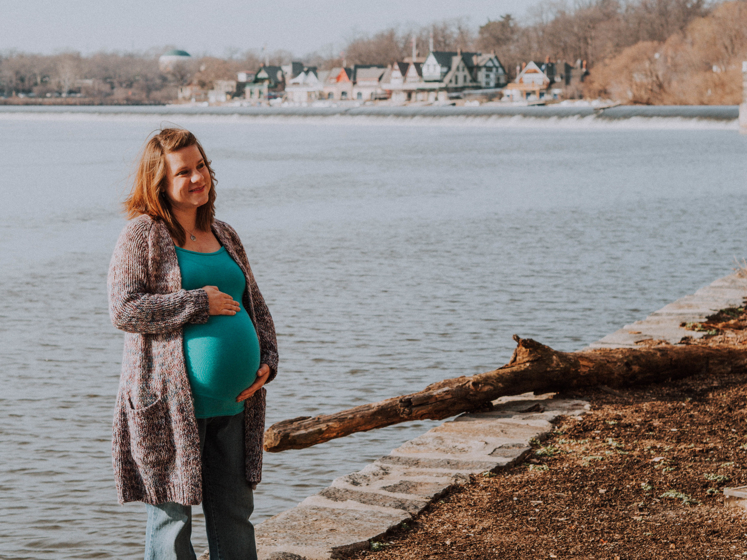 Boat House Row Maternity Session