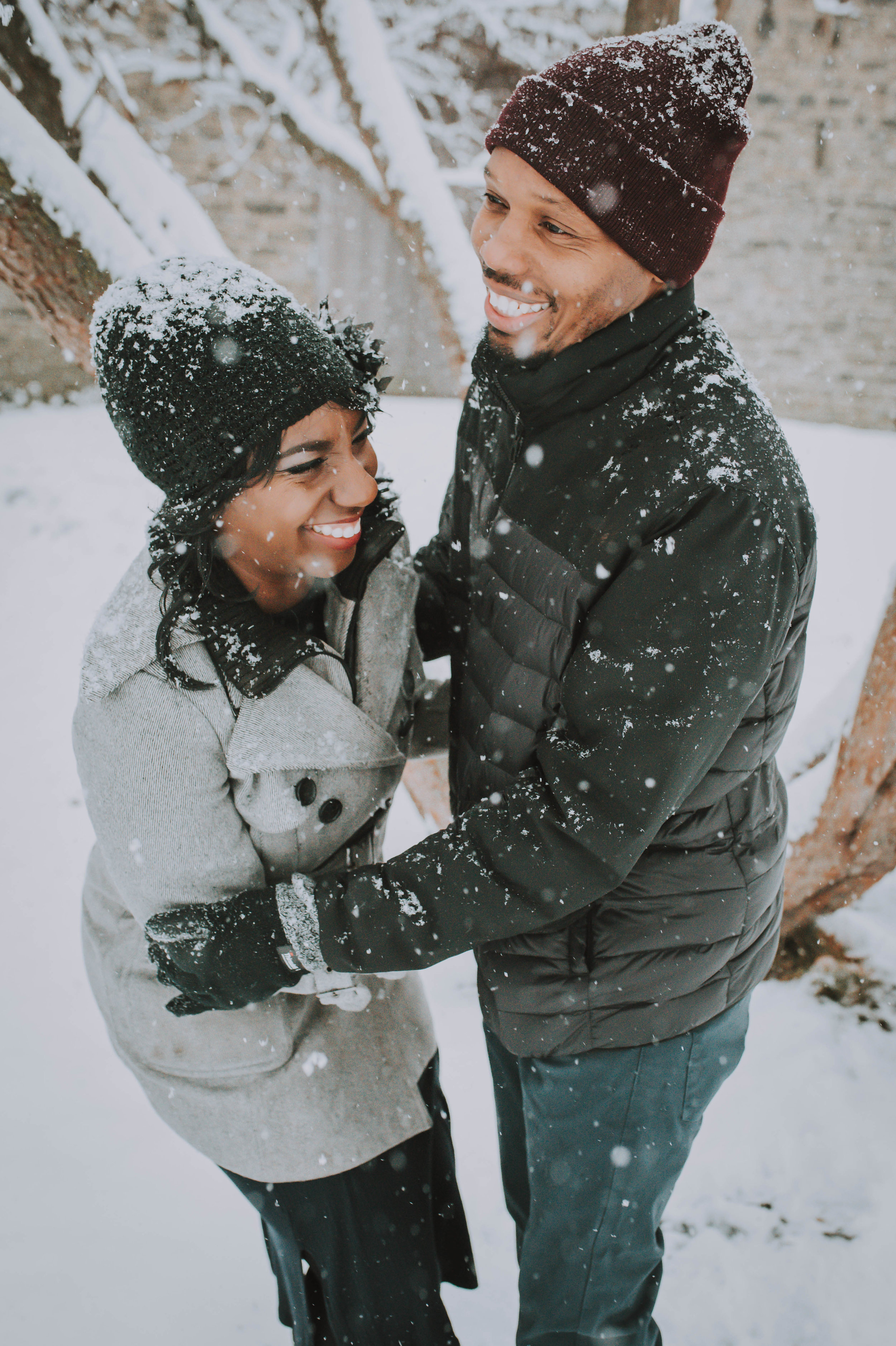 A snowy lifestyle session at Bartram's Garden&nbsp;