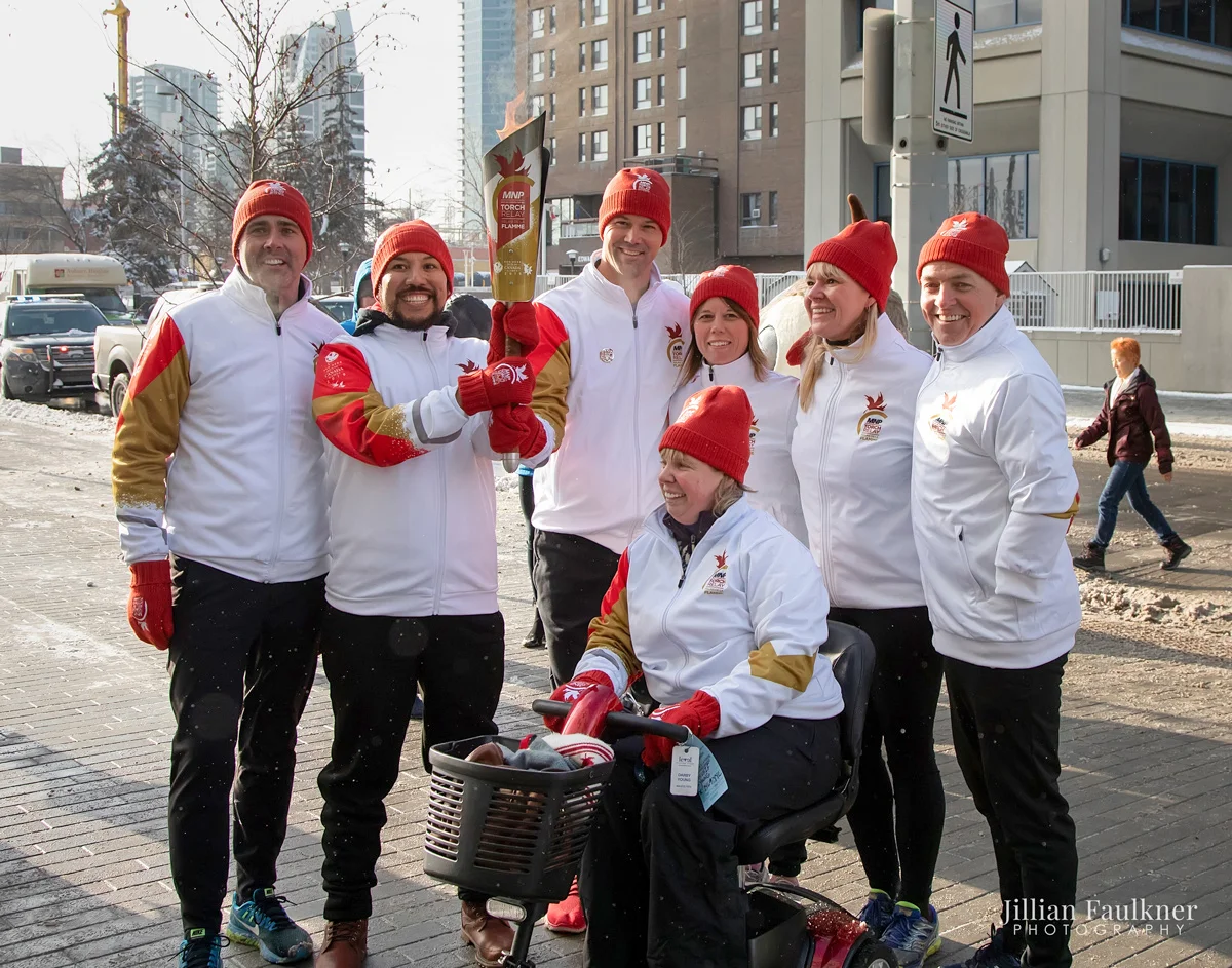 2019 Canadian Winter Games Torch Relay - Nova Chemicals Sponsor - All Images © Jillian Faulkner Photography - Jillian Faulkner is a professional portrait photographer offering newborn, child and family photography in Calgary, Alberta and surrounding communities.