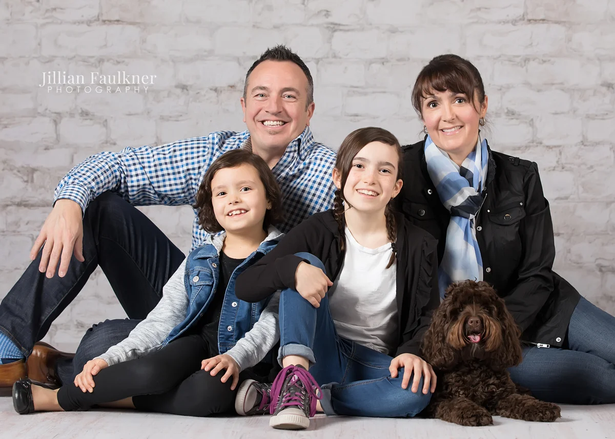 Calgary professional photographer Jillian Faulkner offers studio photography session in her home studio located in southwest Calgary, Alberta. She offers newborn, child and family portrait photography sessions that do include prints and digital files.