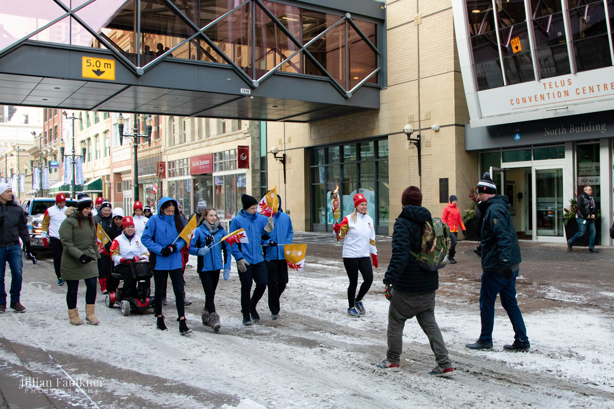 2019 Canadian Winter Games Torch Relay - Nova Chemicals Sponsor - All Images © Jillian Faulkner Photography - Jillian Faulkner is a professional portrait photographer offering newborn, child and family photography in Calgary, Alberta and surrounding communities.