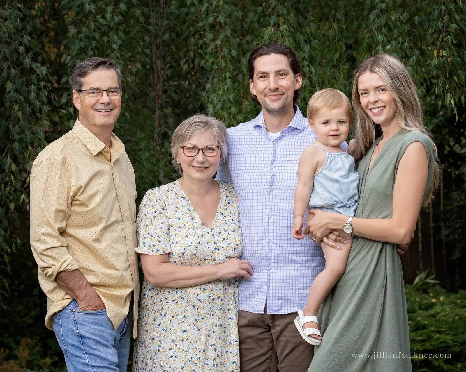 Warm and timeless family portrait from the best family photography studio near Calgary Alberta