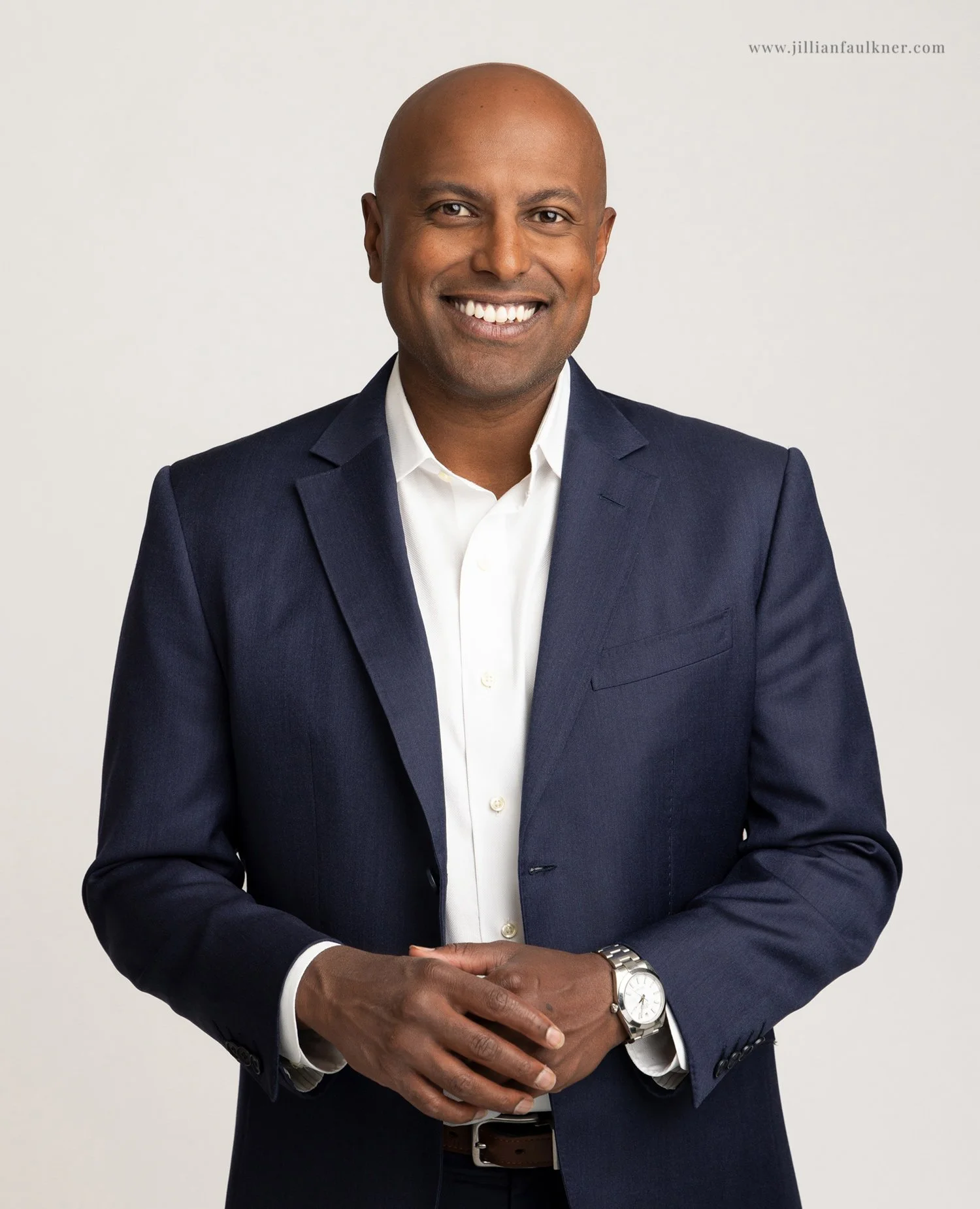 Man entrepreneur personal branding portrait Calgary headshot studio