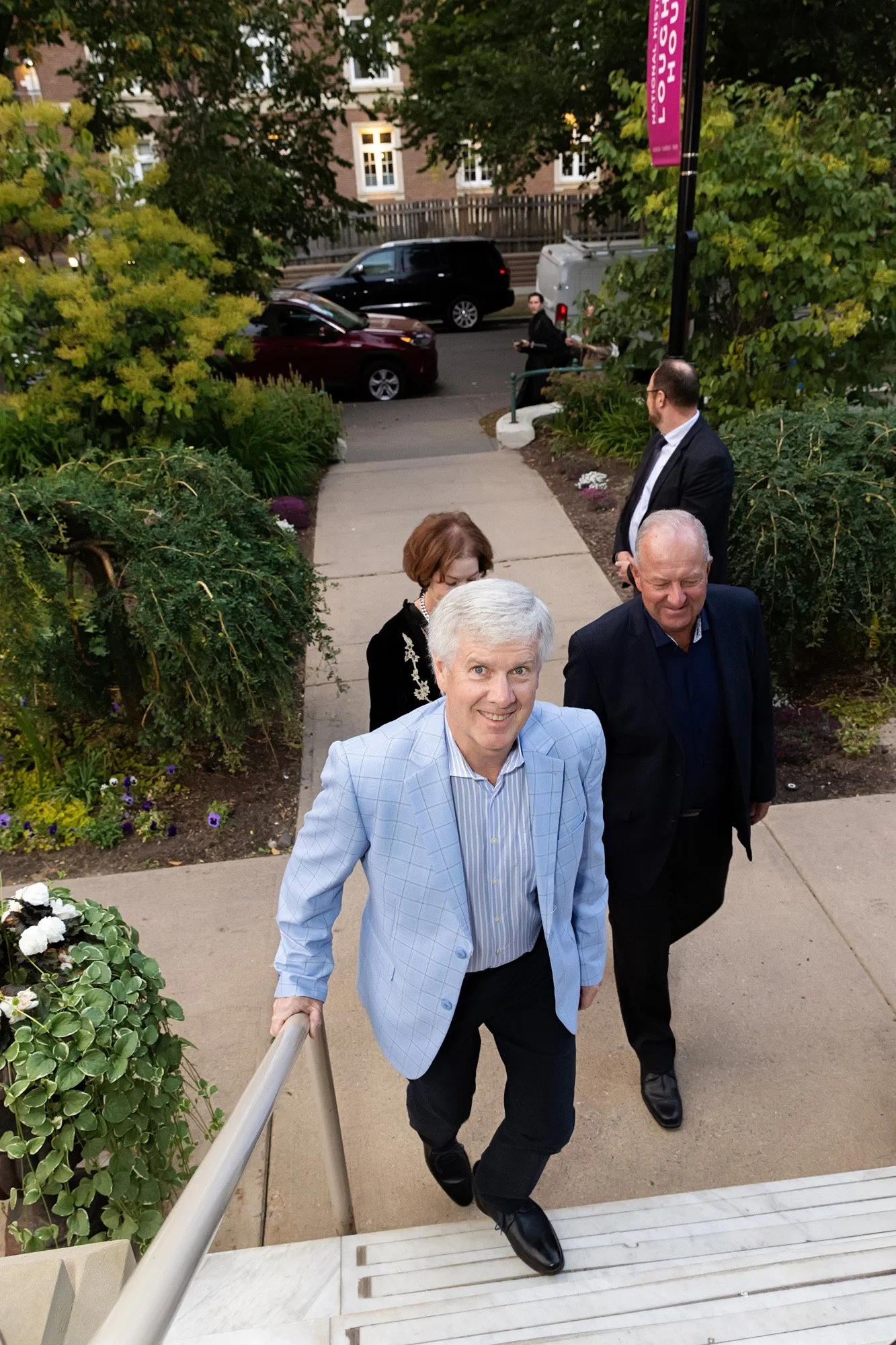 Arrival of VIP guests at Calgary private event