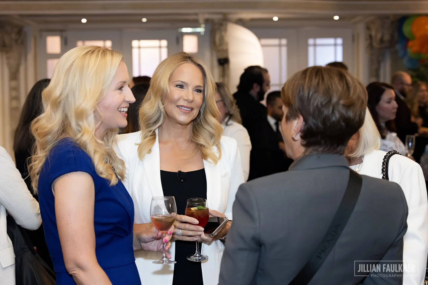 Calgary event photographer capturing smiling VIP guests at Children's First Canada event