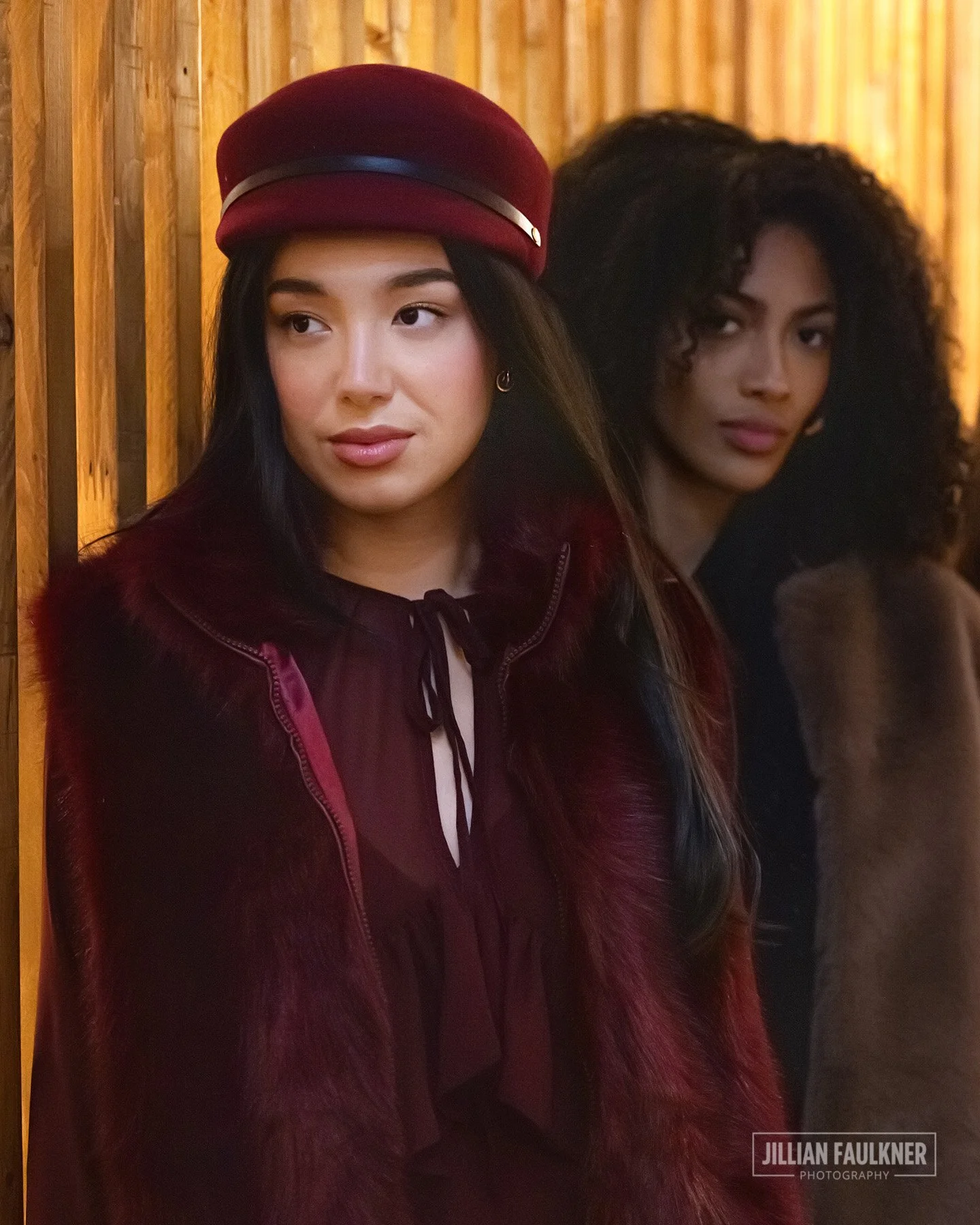 High quality Calgary fashion show photography showcasing fall and winter designer collections