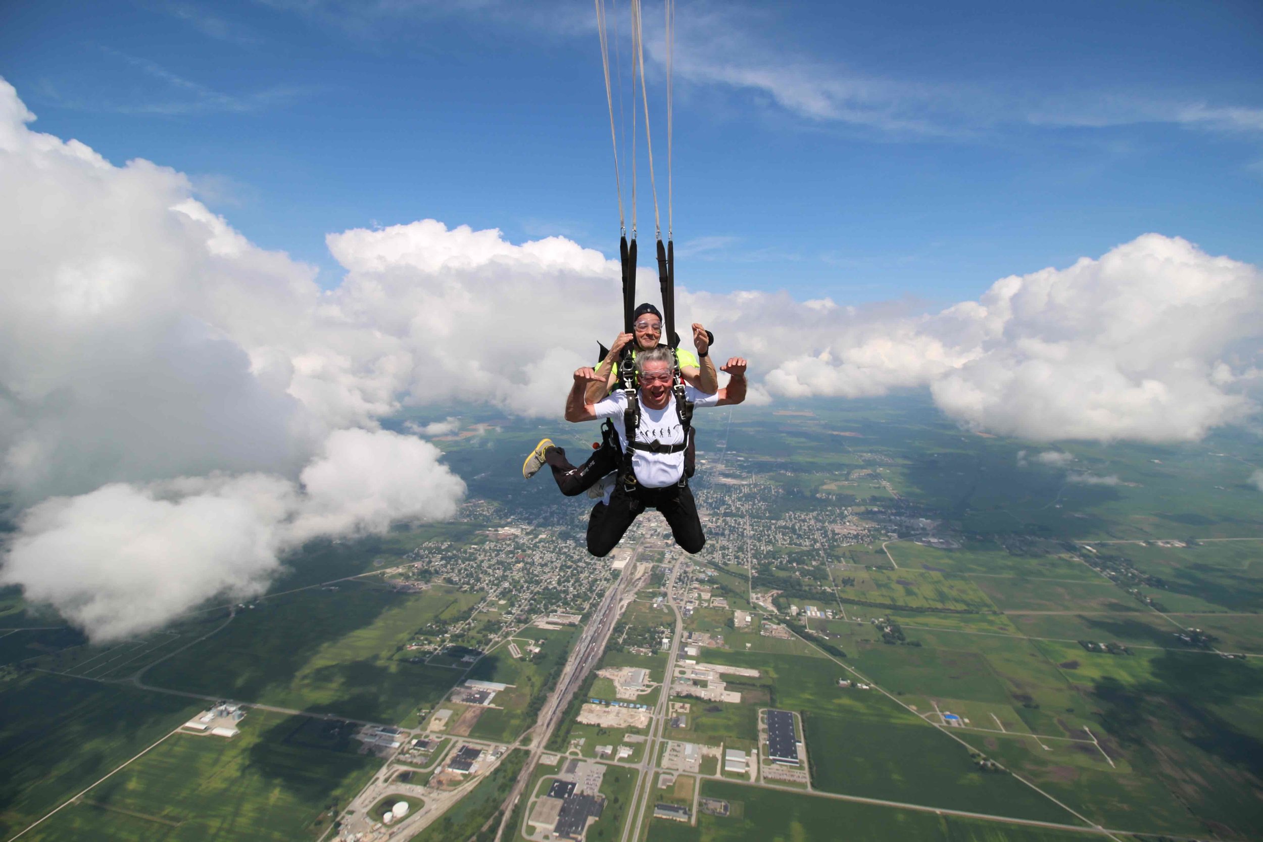 Post Skydive Indianapolis