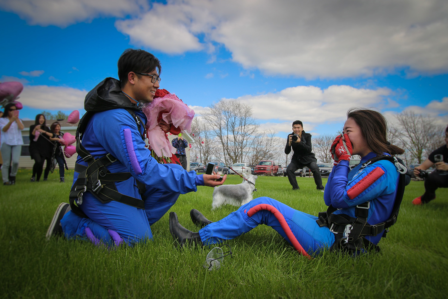 Skydiving & Proposals 