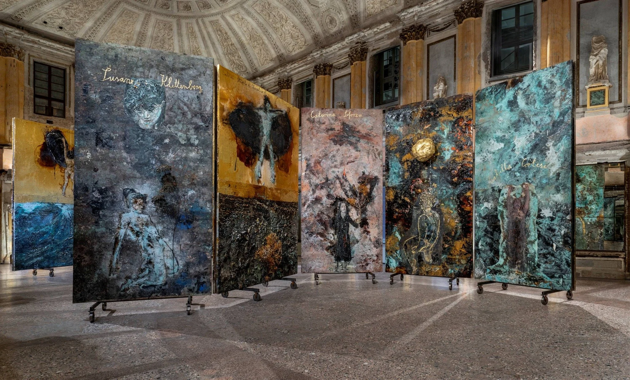 Anselm Kiefer sala delle cariatidi palazzo reale.jpg