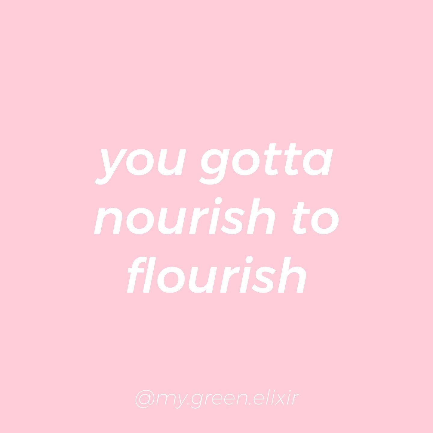 Nourish your mind and body 💪🏻
What are you nourishing yourself with throughout your day? That can include what social media you consume, negative or positive thoughts, or the people you spend time with. Is it fueling you or draining you?
What food 