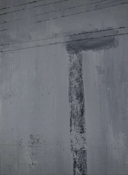 c.l.s. - smokestack & power lines #2