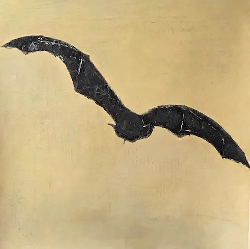 Coming home. Acrylic on canvas, 24” x 24”, 2018