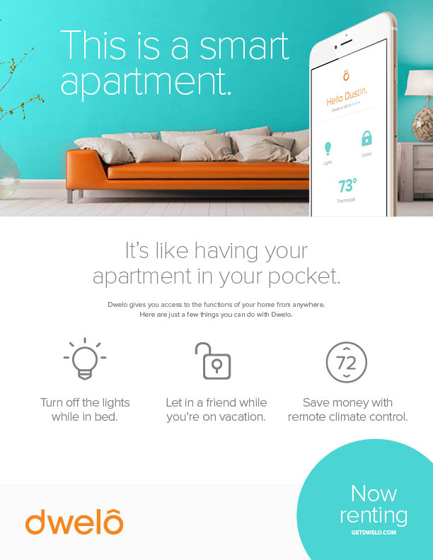Dwelo smart apartments leasing guide