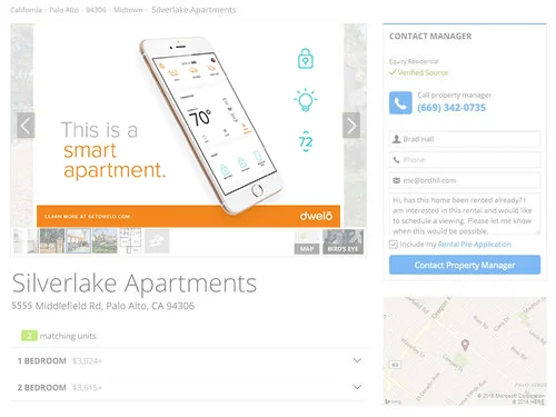 Residents love Dwelo smart apartments