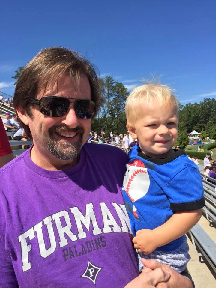 Bill, Owen at FU game.jpg