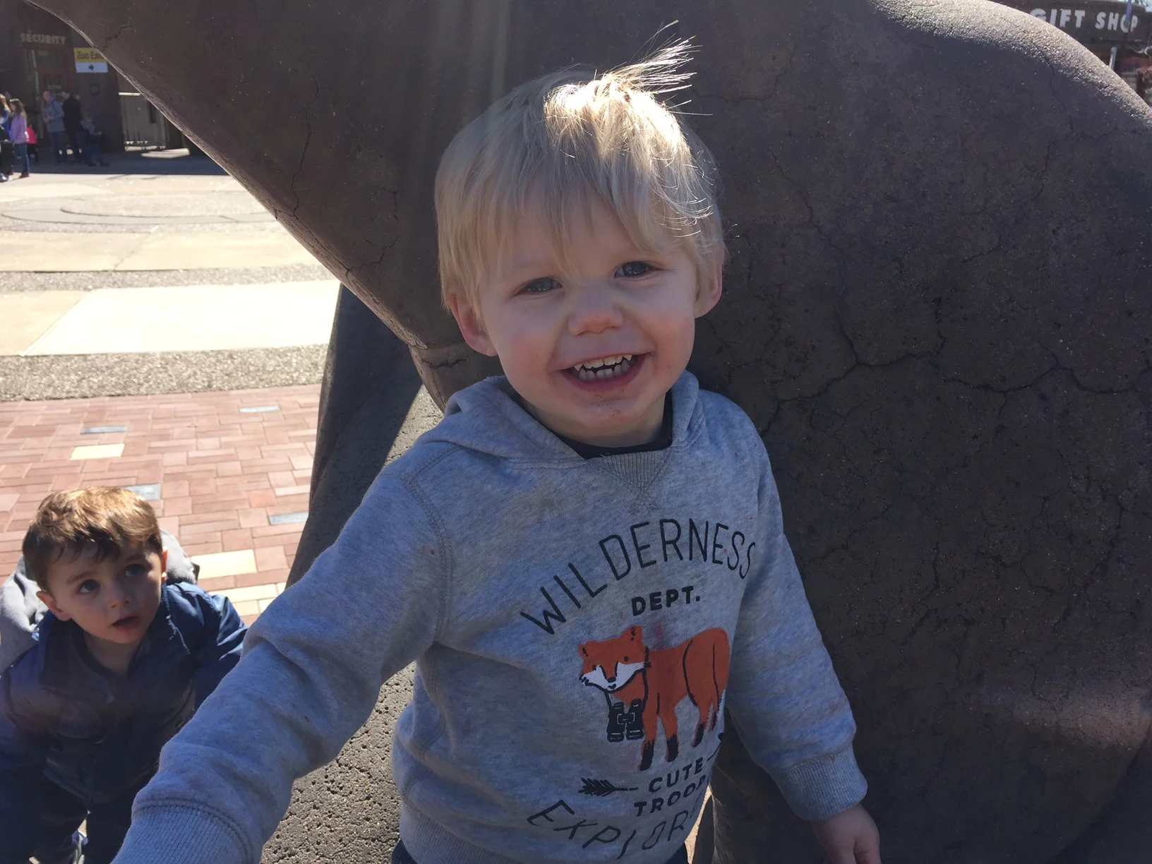Two from a two at a zoo