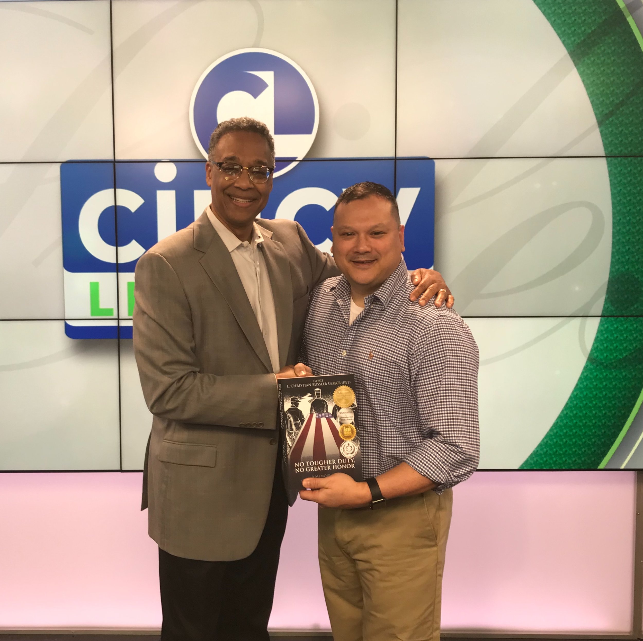Clyde Gray from Cincinatti WCPO 9 News, SUPER-GREAT GUY!!