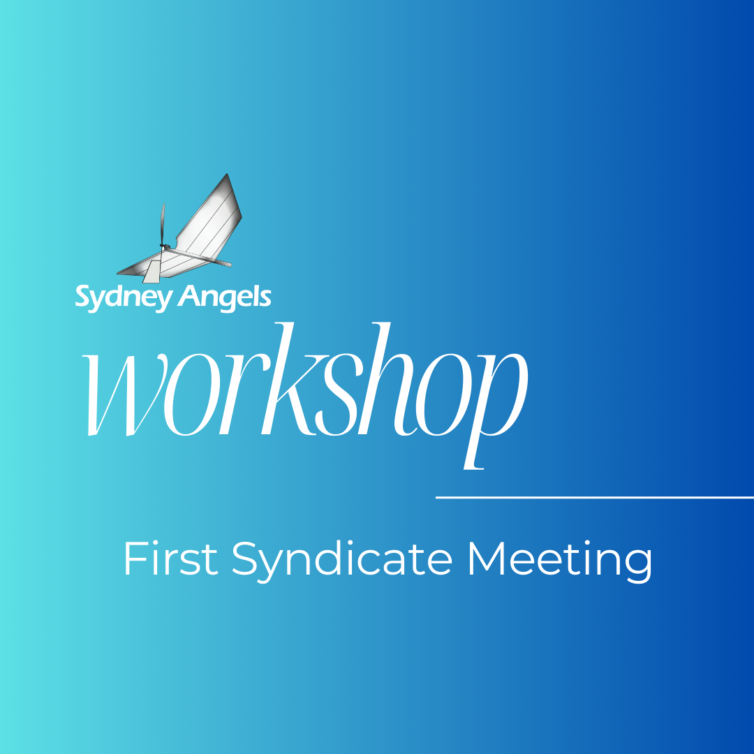 First Syndicate Meeting Workshop - Members Only 
