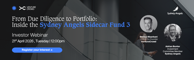 From Due Diligence to Portfolio: Inside the Sydney Angels Sidecar Fund 3