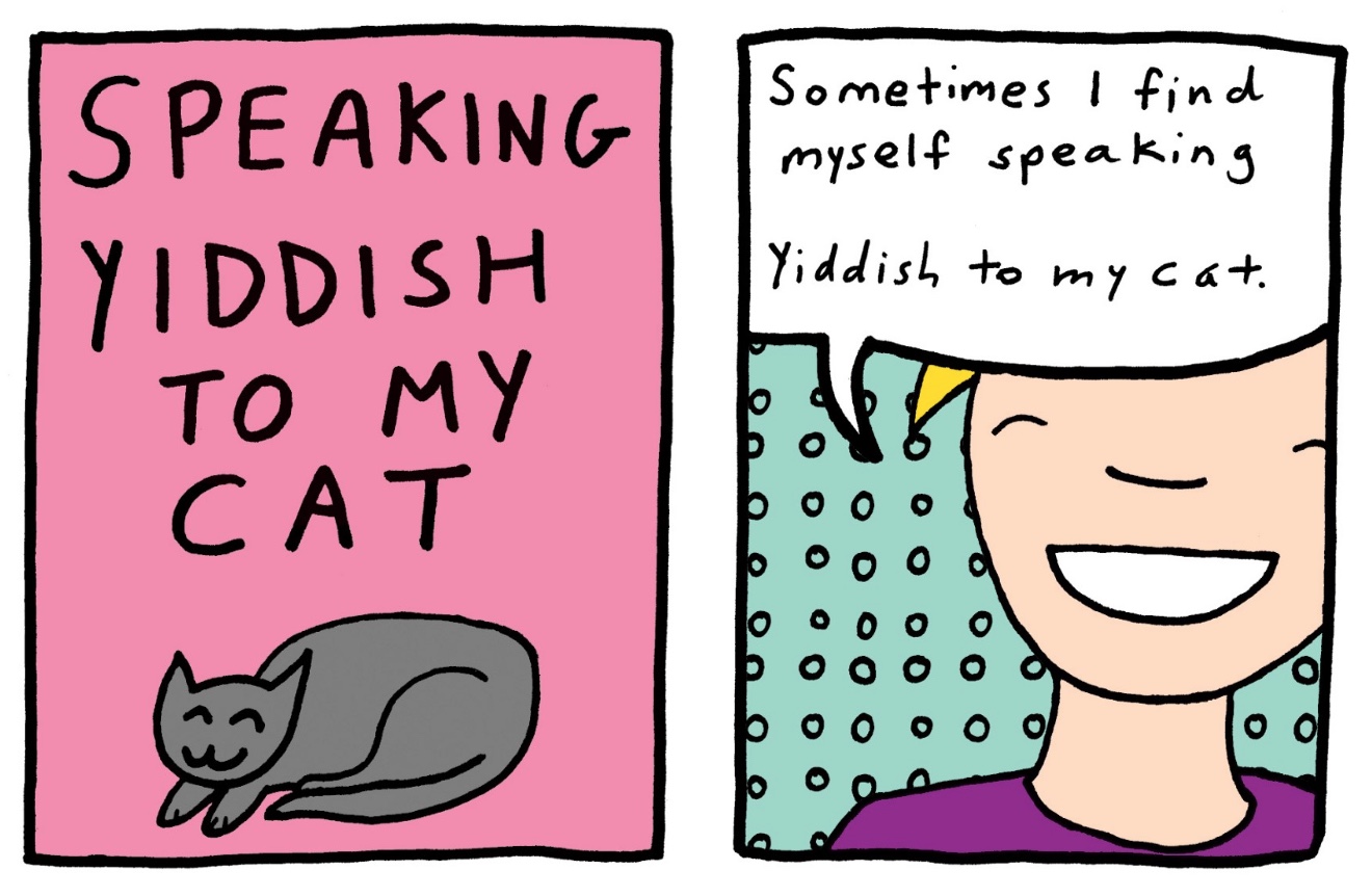 Speaking Yiddish to My Cat at Spiralbound