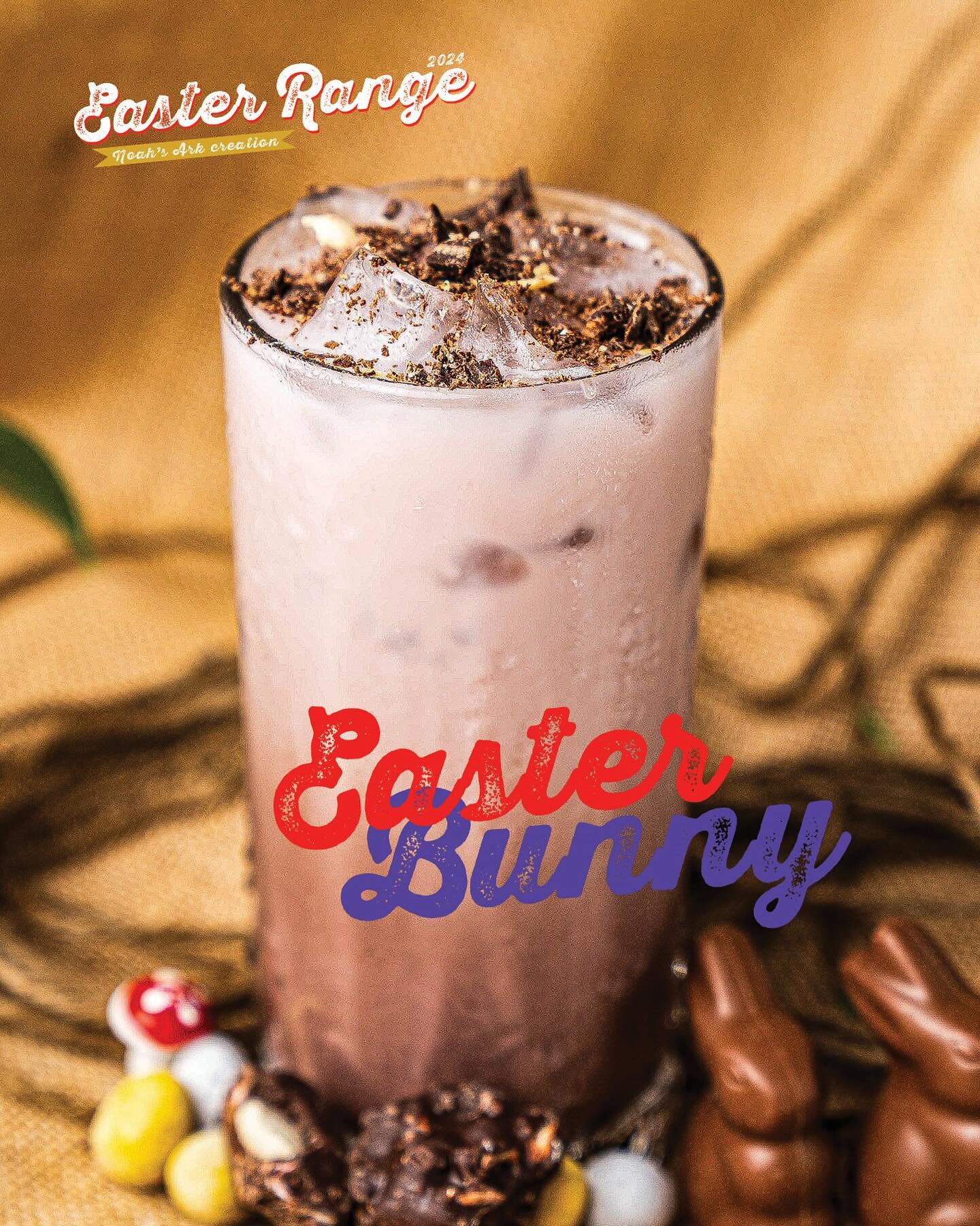 🐰Our Easter Bunny milk tea is hopping on your feed and making an appearance 😍 you can try it in any of our stores along with our Easter Sunrise 🌅

~
~
~
~
#noahsarkteahouse #staybubbly #bubbletea #boba #easter #bunny