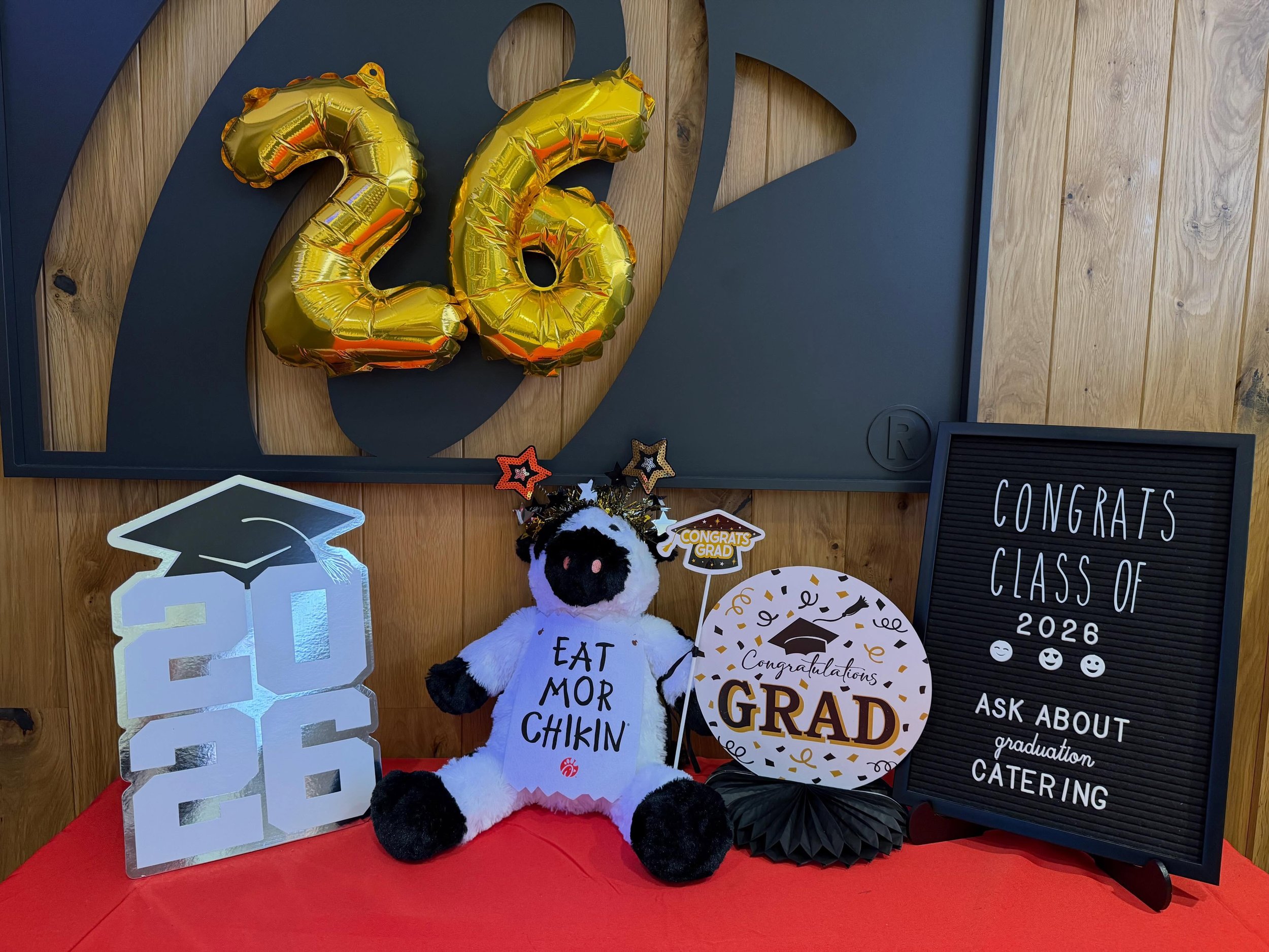Class of 2026 let&rsquo;s make your celebration one to remember! Order Chick-fil-Catering today www.cfanorthcounty.com🎓