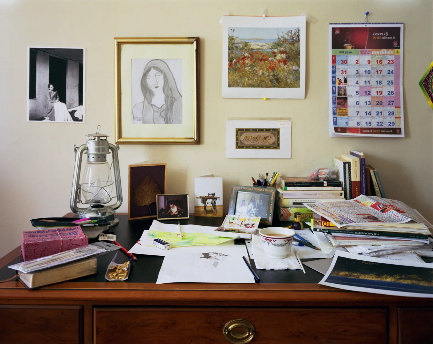 Home of a Martyr #1 . Chromogenic color print. 24"x20". 2014.
