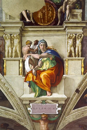 Delphic Sibyl : Sistine Chapel