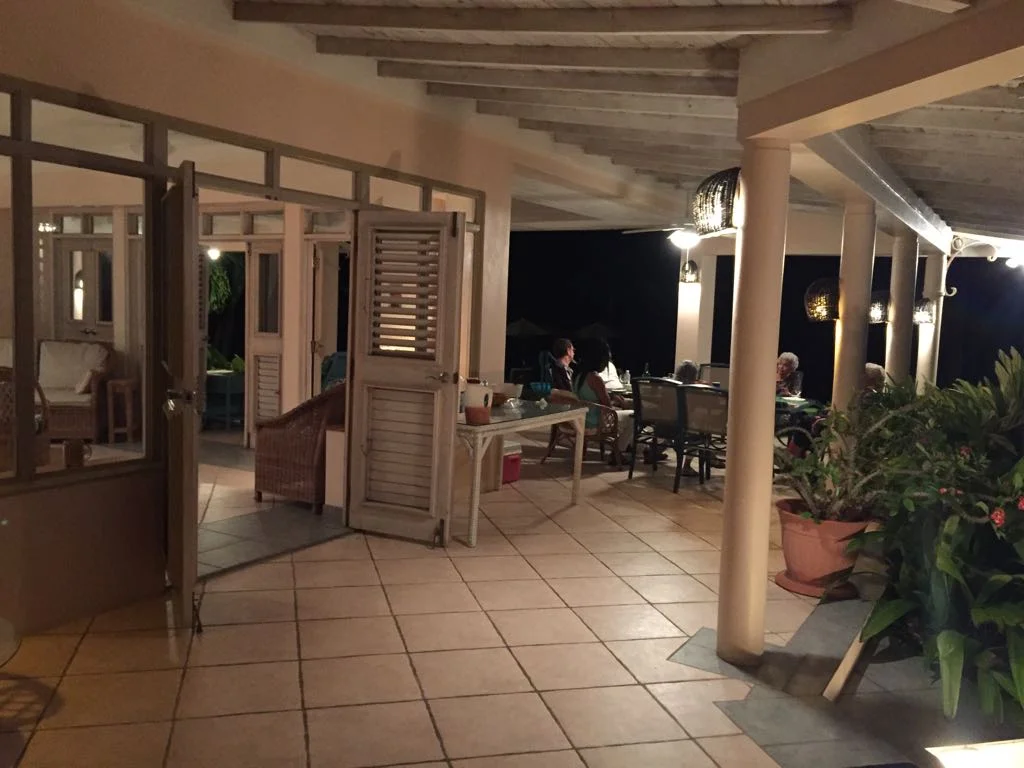 Outdoor sitting area