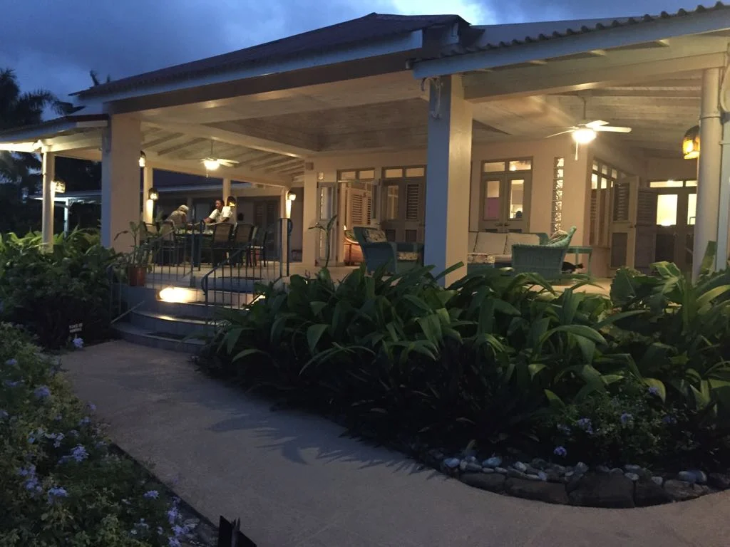 Outdoor sitting area