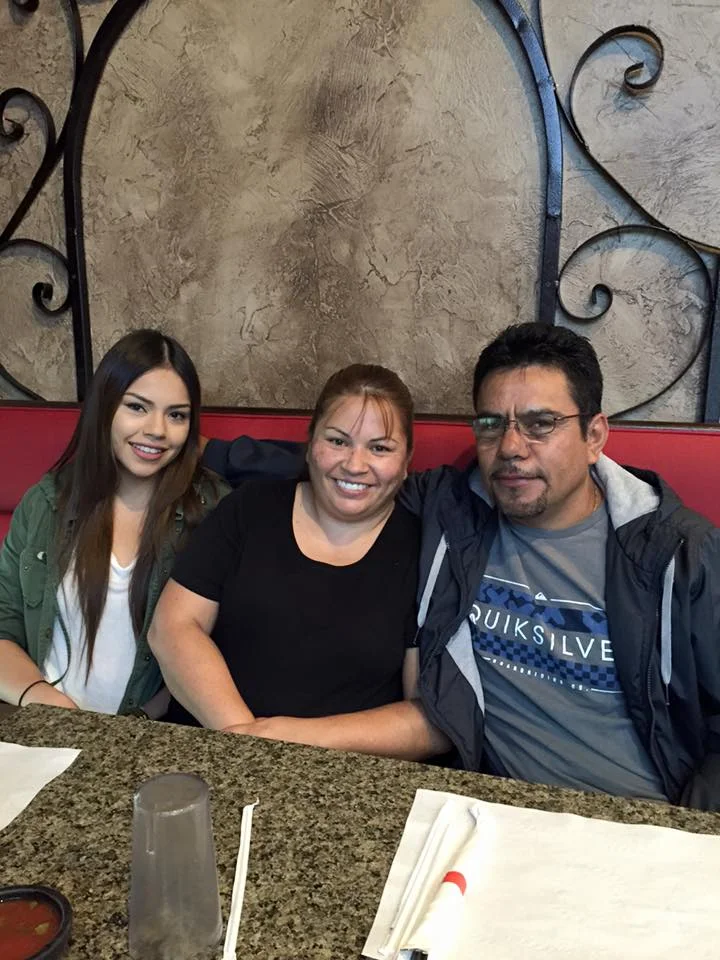 Sergio and his family