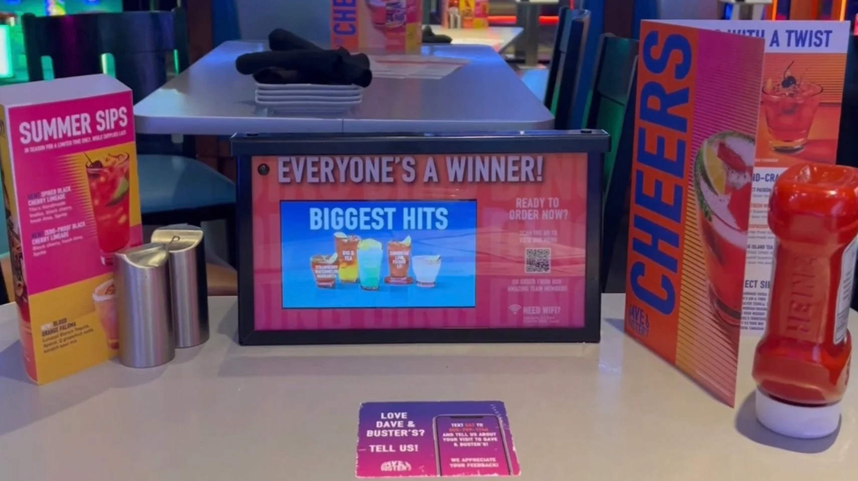 Dave &amp; Busters Tabletop (Copy)