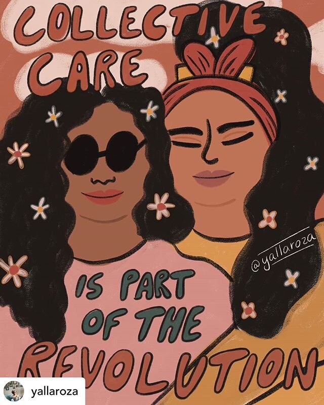 Posted @withregram &bull; @yallaroza a gentle reminder to check-in on your friends, and to check-in on you. how is your heart, your body, your mind, your spirit. because amidst the revolutionary and liberatory work you're doing - - for yourself, your