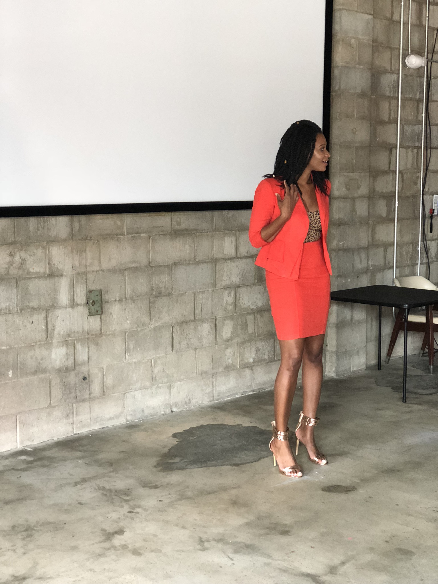 August 2018: Who wants to worry about a breakout when you’re speaking to a crowded room?