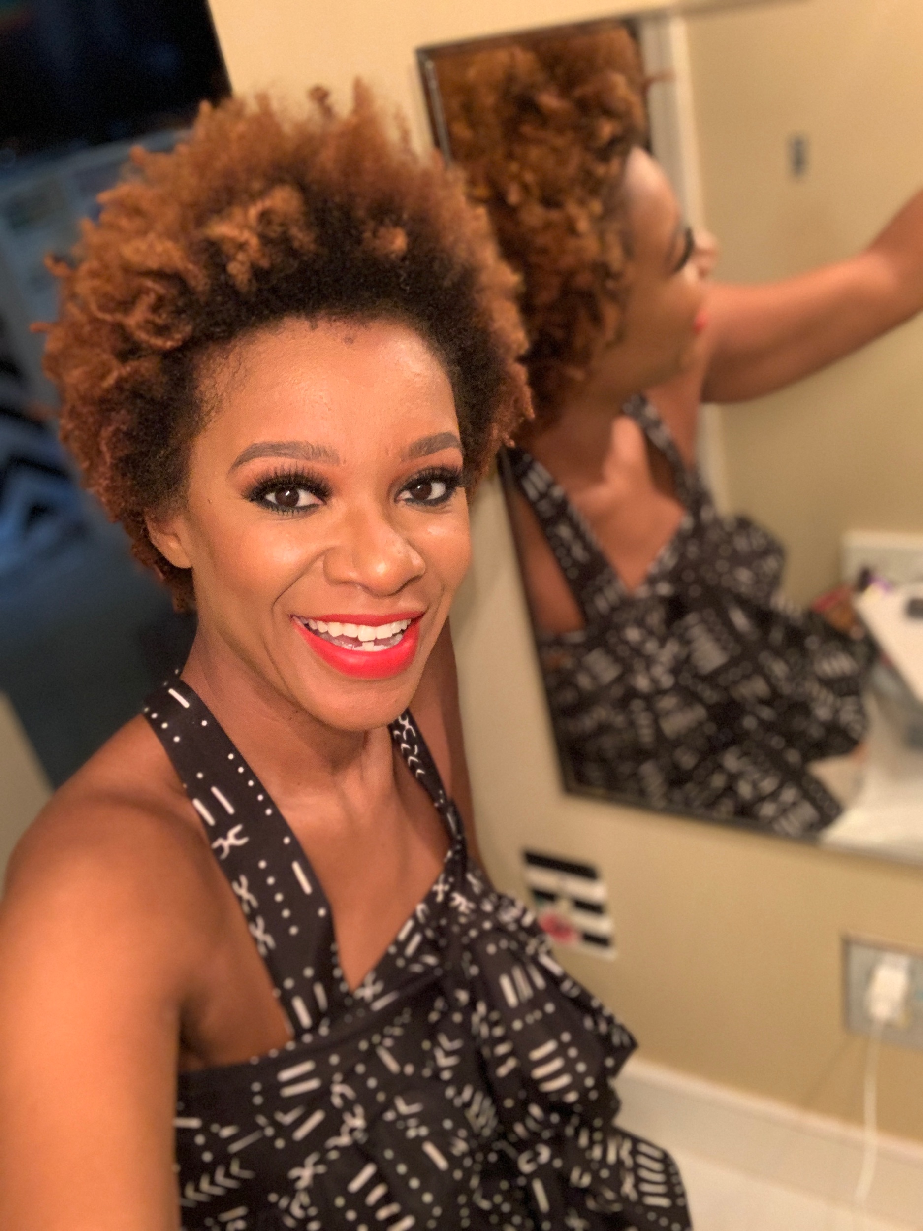 Who me? Just over here loving every inch of my 4c hair.