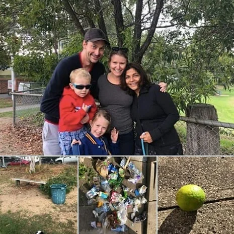 It was a bonanza!! Not only did I collect a stack of litter and leave my neighbourhood a little cleaner, I met up with a lovely family who lives in my neighbourhood whom I haven't seen in quite a while.⠀
⠀
Then as I walked the local school playground