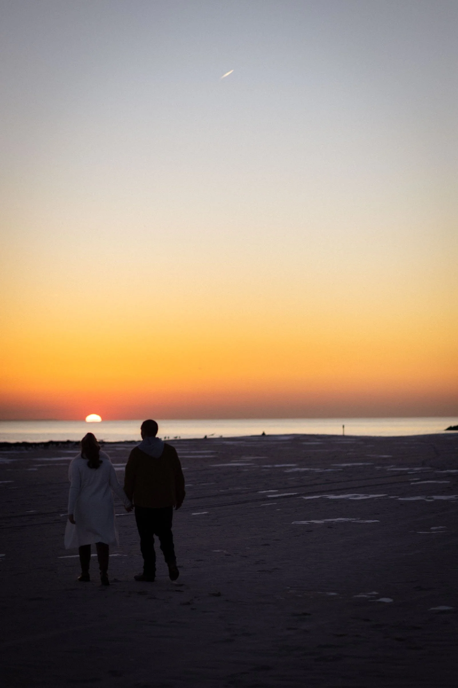  Sunset at Long Beach, NY. 