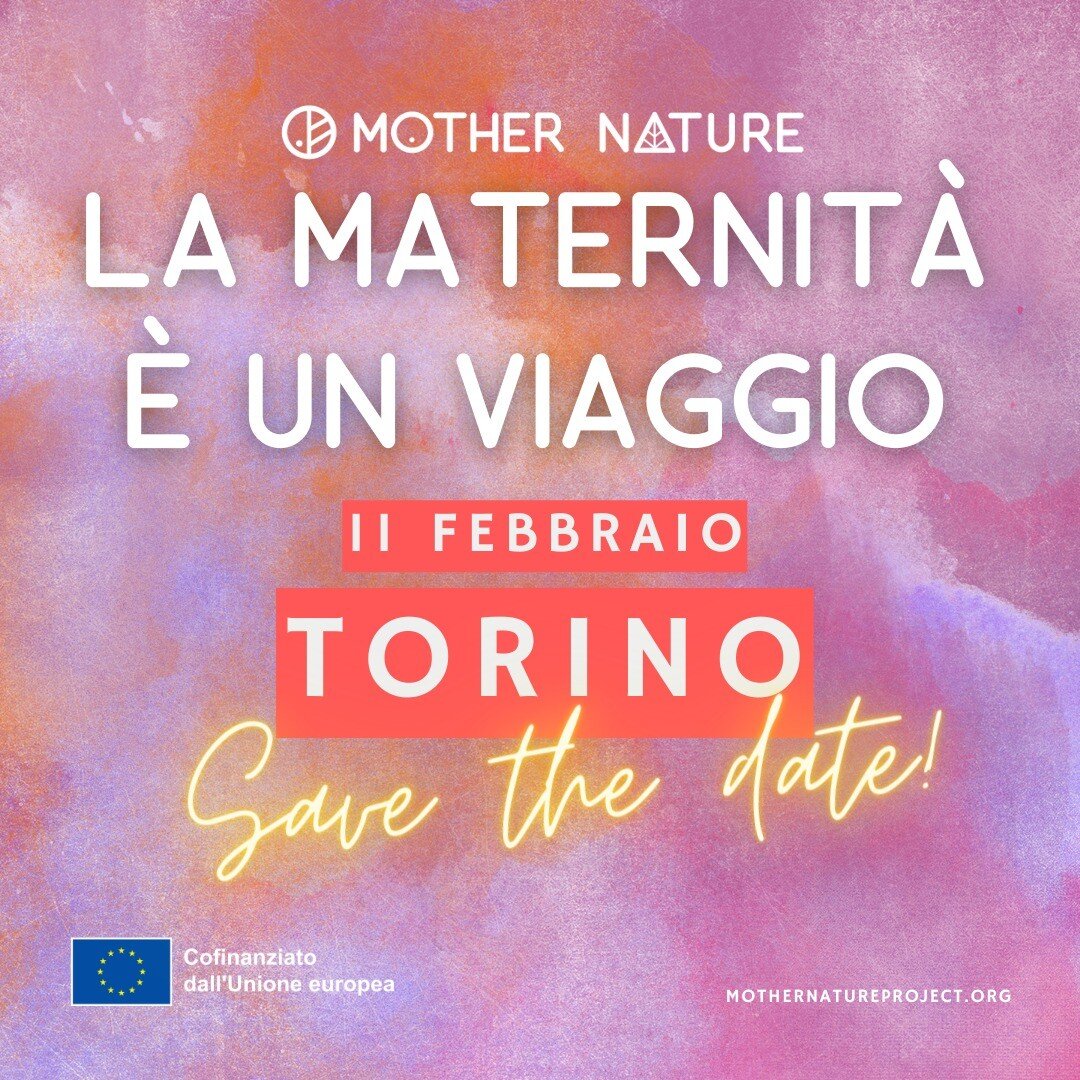 Arriveranno a breve altre informazioni, ma intanto... salvatevi la data!
Ci vediamo l'11 febbraio dal vivo 🤩 a Torino!
*Cerchi di mamme
*Presentazione nuove carte di Mother Nature 🤩🤩🤩
*donne meravigliose
*connessione
*ascolto
*esplorazione 
*baby