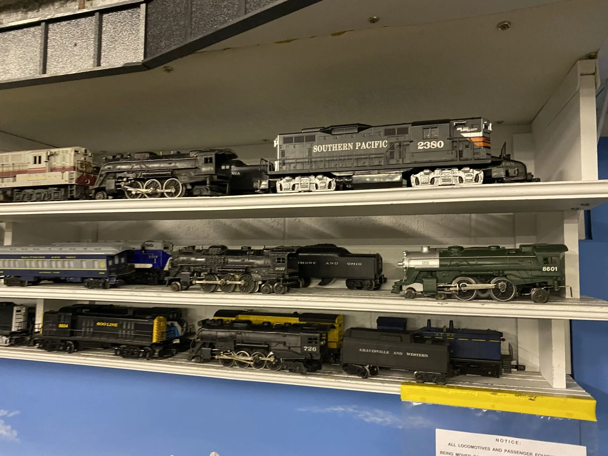 standard gauge train parts