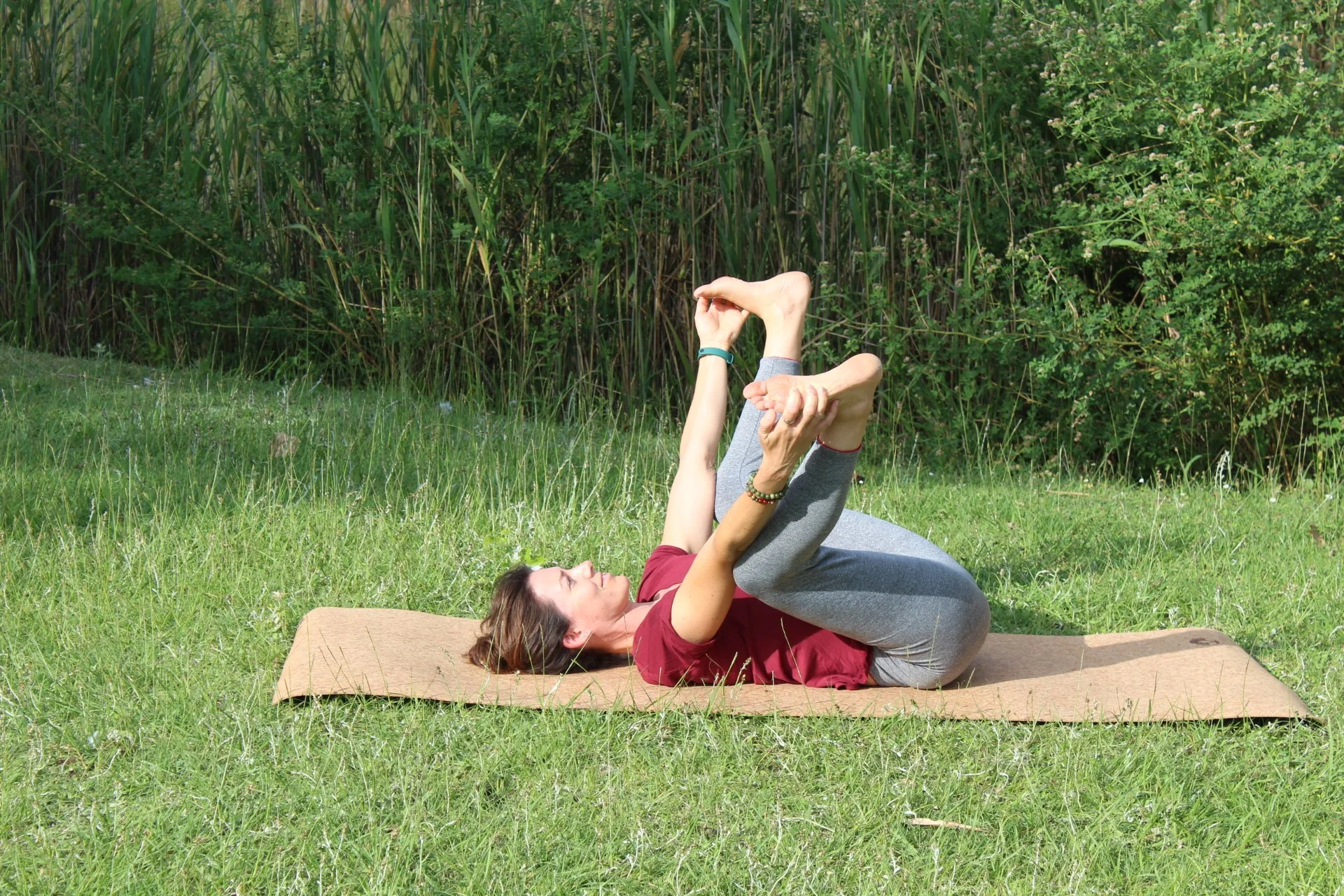 Happy female pelvic floor