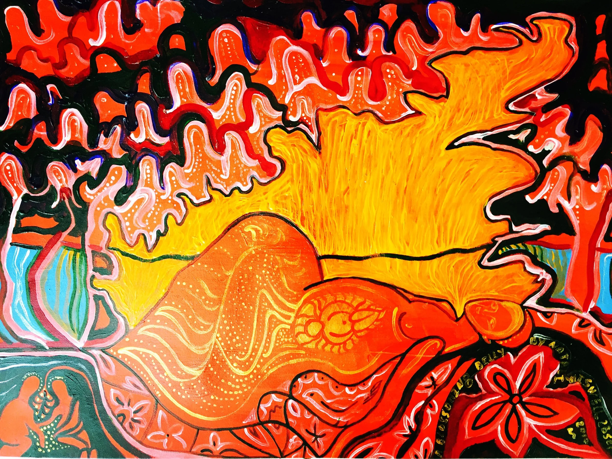 "A blossoming womb''