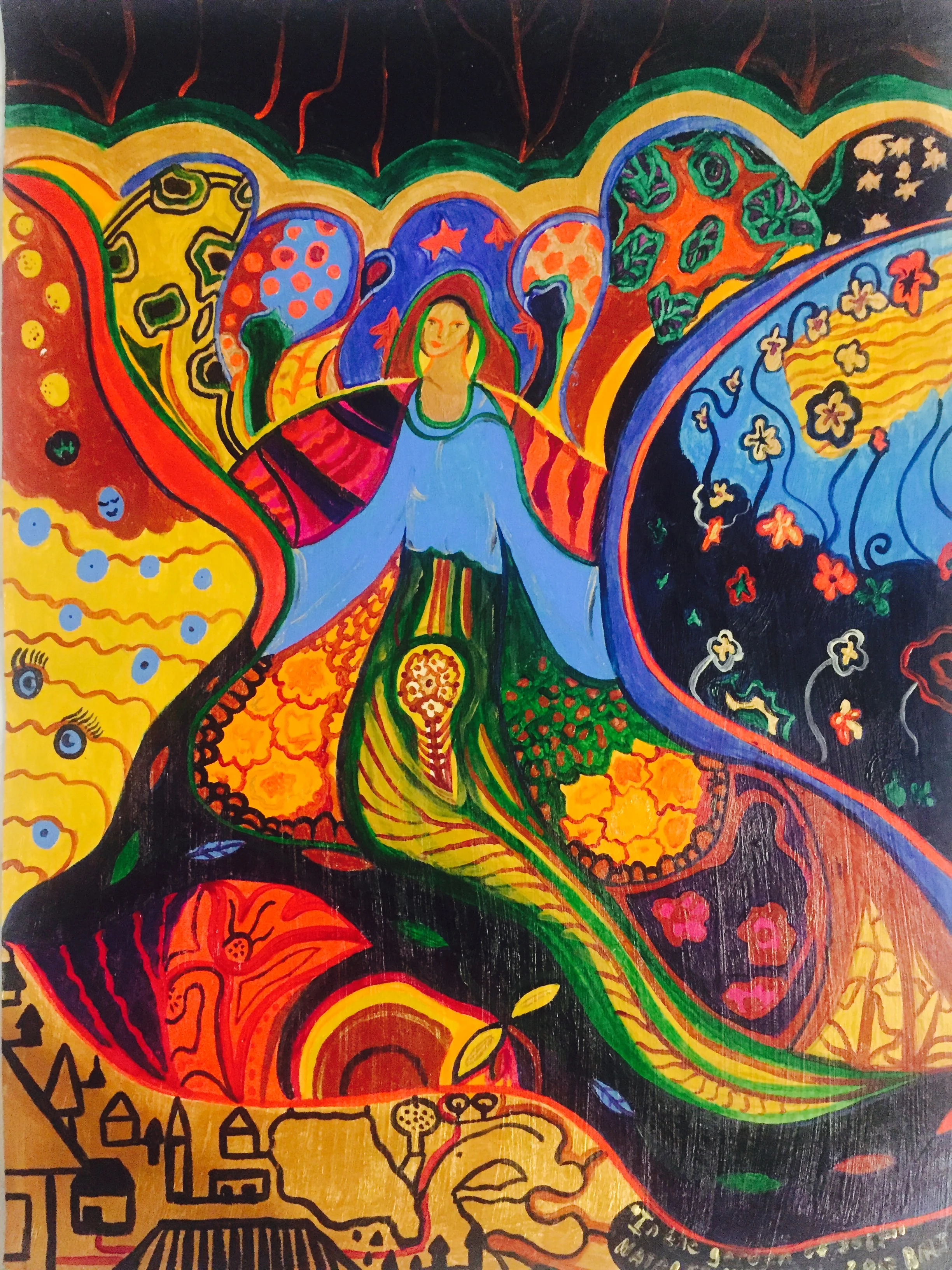 "In the garden of self, a beautiful place where you belong"