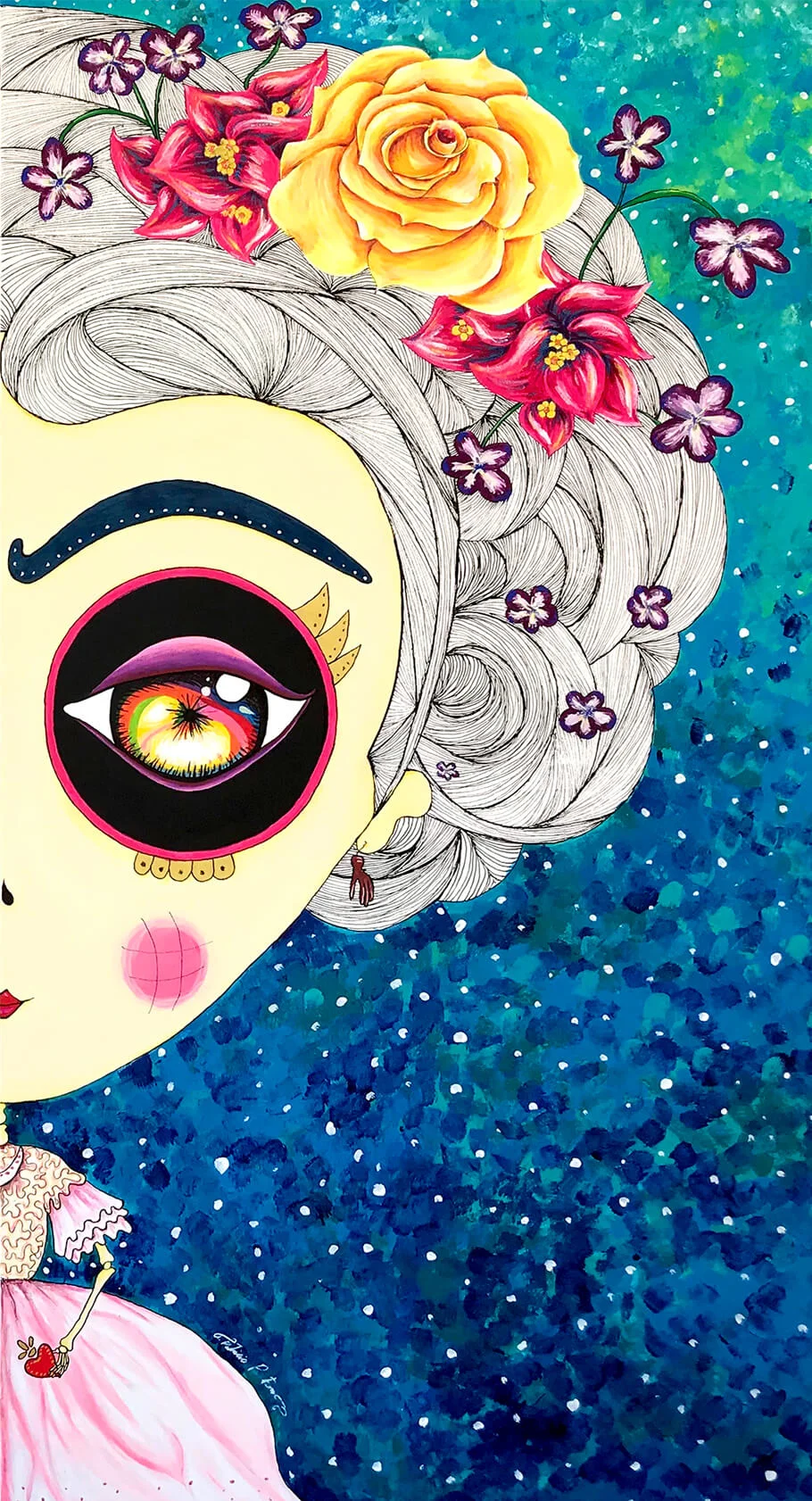 My Countries My Flags Diptych #Frida