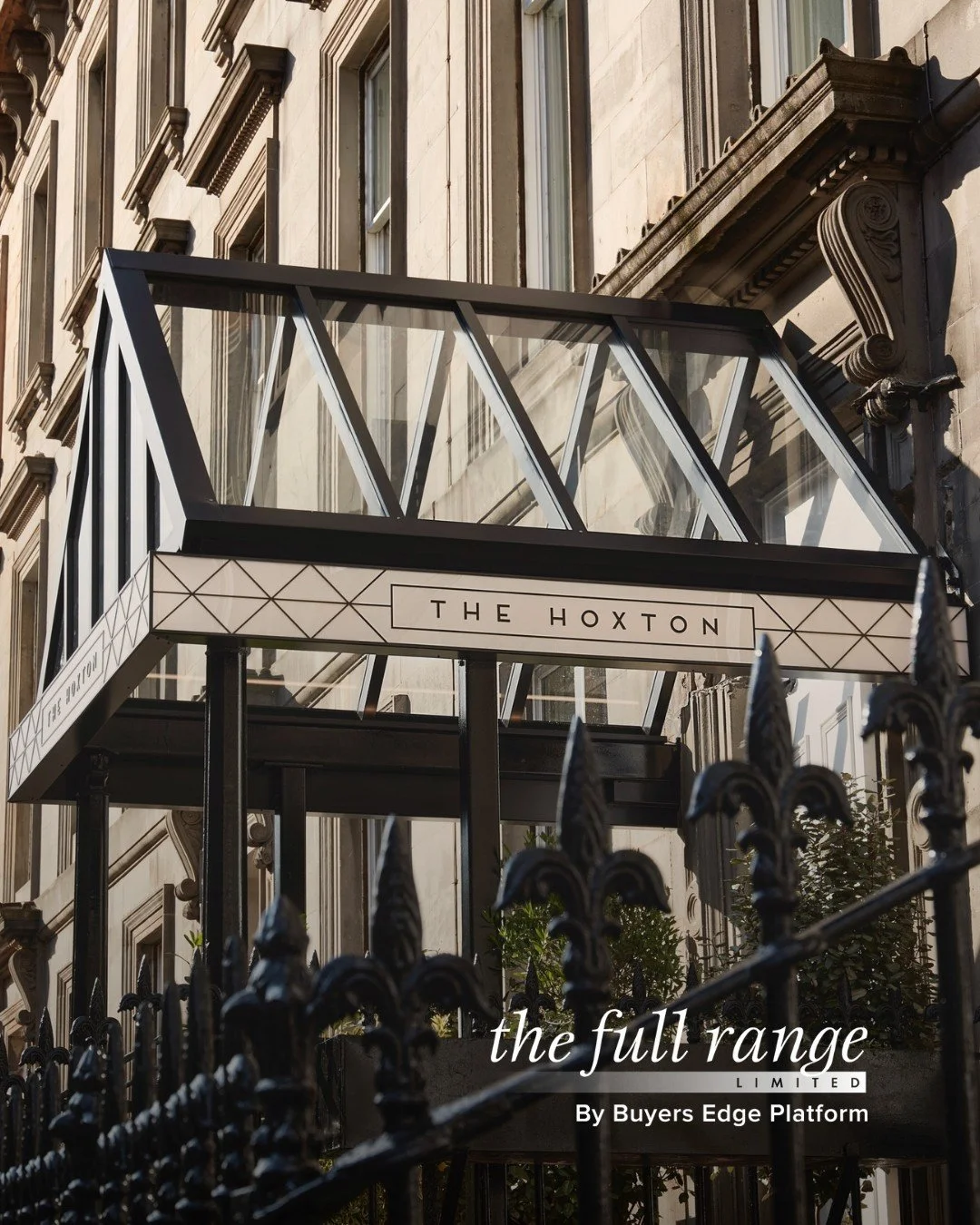 Big congrats to the team at @thehoxtonhotel  Edinburgh on last week&rsquo;s opening. Looks great already. We are delighted to be providing our services for purchasing and excited to see it come to life.⠀
⠀
#TheHoxton #TheHoxtonEdinburgh #TheFullRange