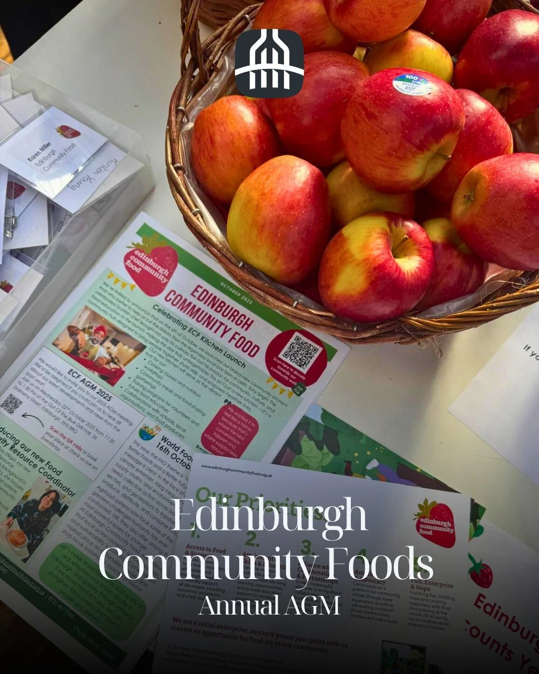 We were delighted to recently attend @edincomfood  Annual AGM - an opportunity to hear about ongoing projects and the incredible work being done to support communities across the city.
#TheFullRange #EdinburghCommunityFood #CommunitySupport #FoodFor