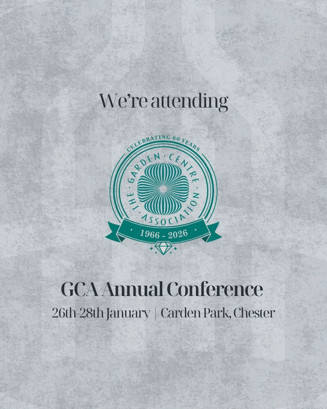 Next week we&rsquo;ll be at the Garden Centre Association's Annual Conference at Carden Park, Chester 🌿

If you&rsquo;re attending, come and say hello - we&rsquo;d love to catch up.

#TheFullRange #GCAConference #GardenCentreAssociation #GardenCentr