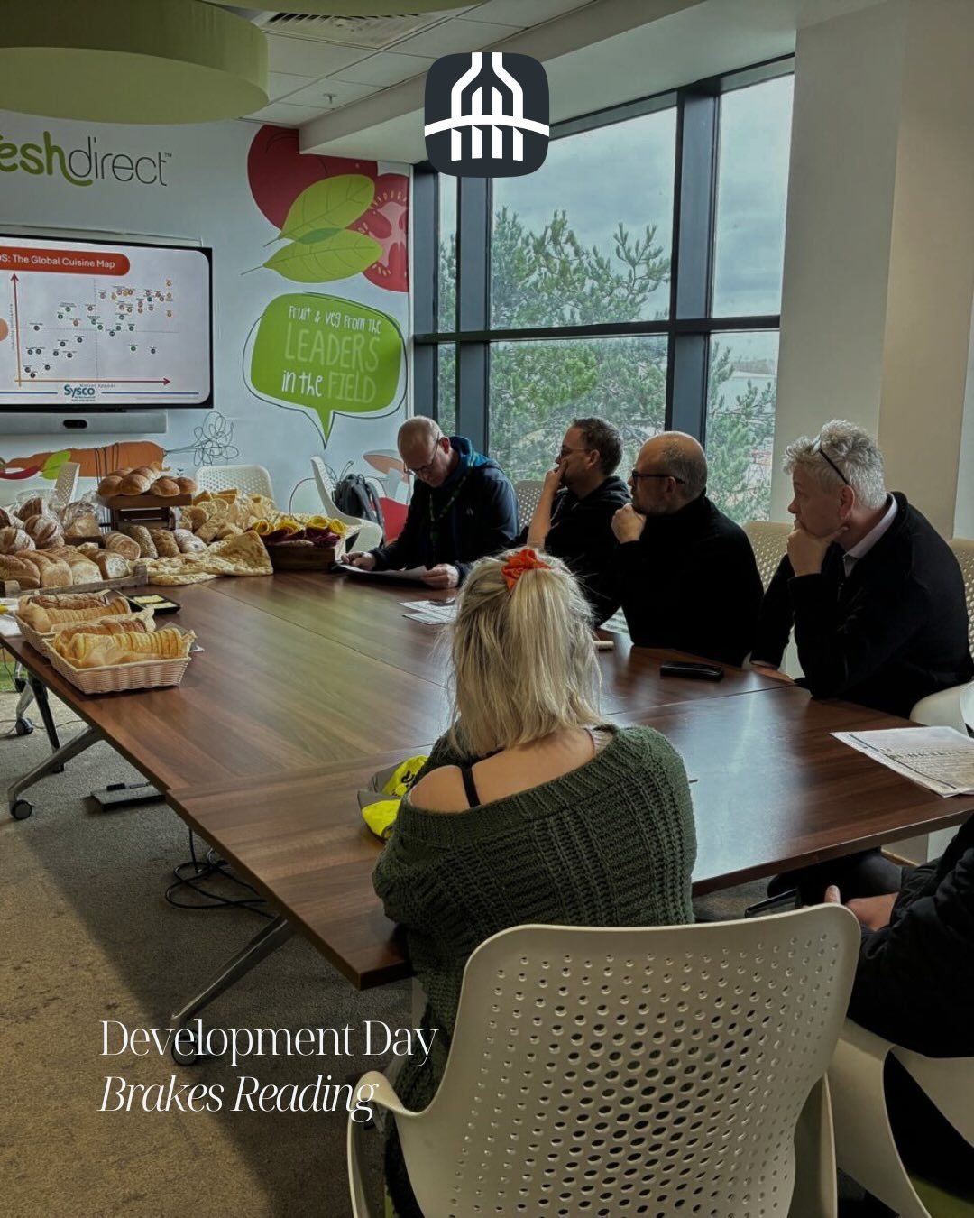 This week we attended a development day at the Brakes Reading depot for the Prosper Group heads and catering leads. We tasted an array of mouth watering dishes, delicious cakes, cookies and tray bakes, great to see the product innovation and menu ide