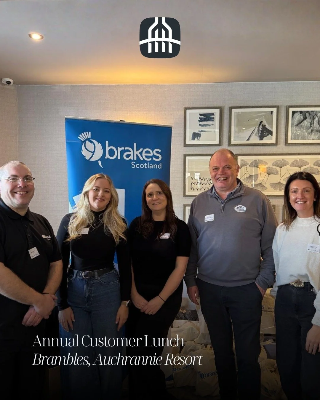 A fantastic annual customer lunch this week, hosted at Brambles at @auchrannie Resort, in partnership with Arran Dairies and @tasteofarranuk .

It was a brilliant opportunity to bring together some of our Arran customers and showcase a range of fanta