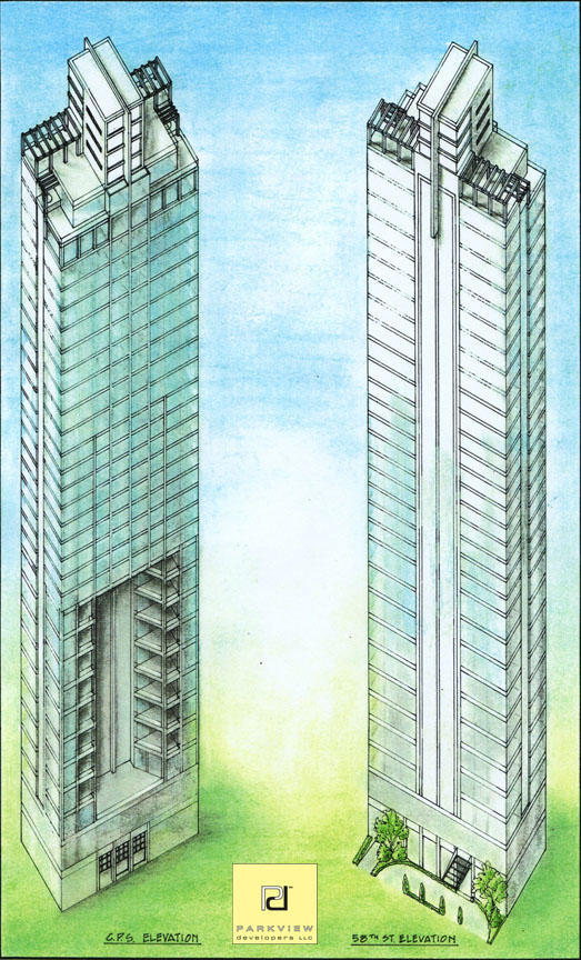Parkview Tower Rendering